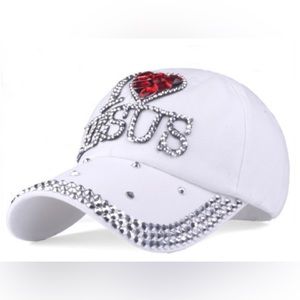 Rhinestone Baseball Cap